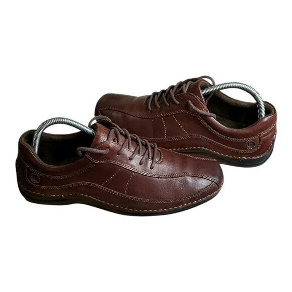 Rockport Other - Rockport Men's Brown Leather Casual Oxford Style Sneaker Size 8 1/2